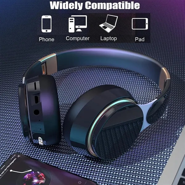 Over Ear Foldable Wireless Bluetooth Headphones