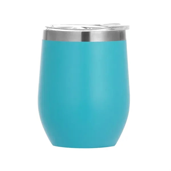 12oz Insulated Wine Tumbler with Lid