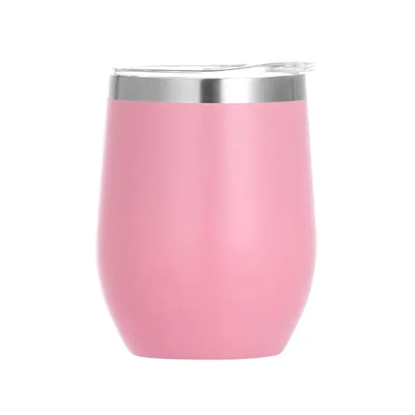 12oz Insulated Wine Tumbler with Lid