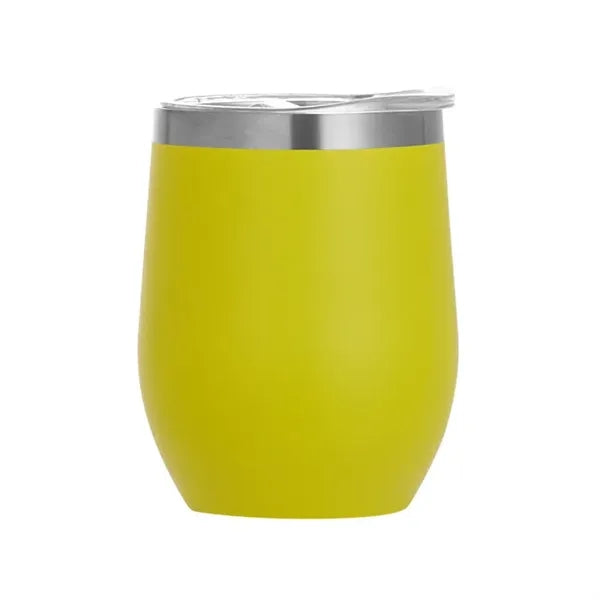 12oz Insulated Wine Tumbler with Lid