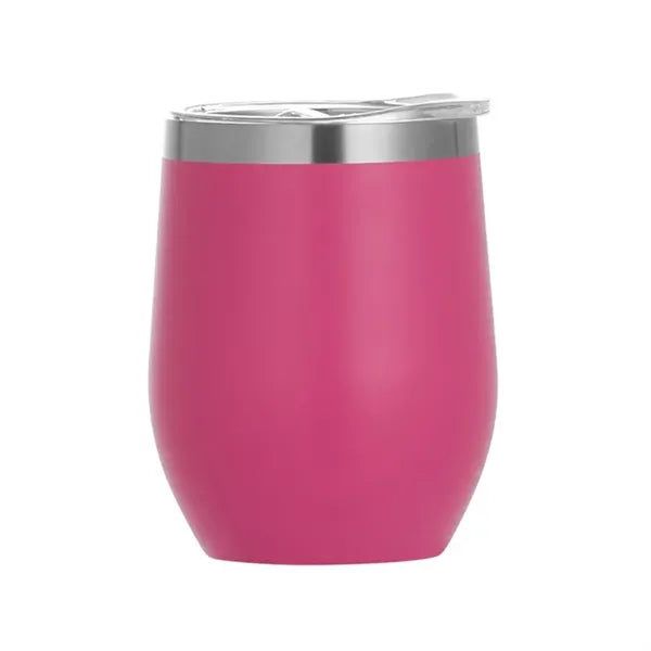 12oz Insulated Wine Tumbler with Lid