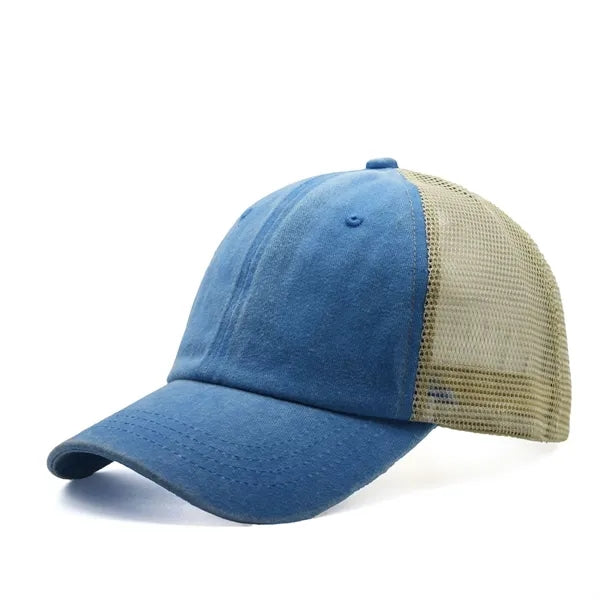 Mesh Trucker Cap with Adjustable Closure