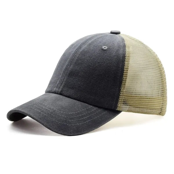 Mesh Trucker Cap with Adjustable Closure