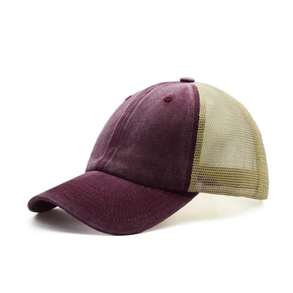 Mesh Trucker Cap with Adjustable Closure