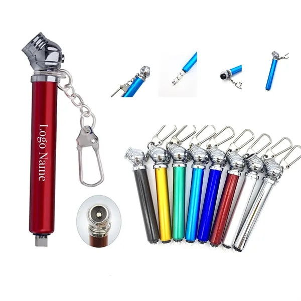 Mini Tire Gauge Keychain