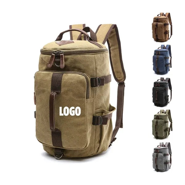 3 In 1 Travel Canvas Bag & Laptop Backpack
