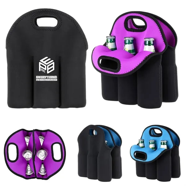6 Bottle Neoprene Cooler