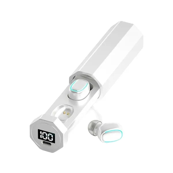 Bluetooth Earbuds Touch Control LED Display