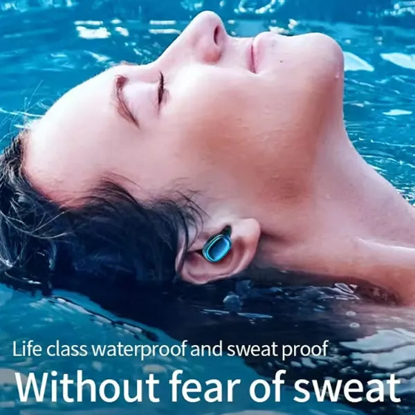 Bluetooth Earbuds Touch Control LED Display
