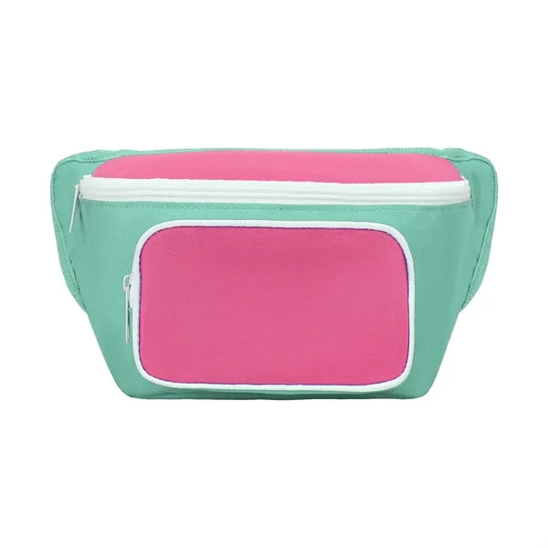 300D 3 Can Insulated Cooler Fanny Pack