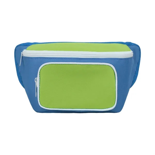 300D 3 Can Insulated Cooler Fanny Pack
