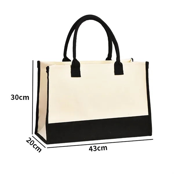 Jute tote bag
