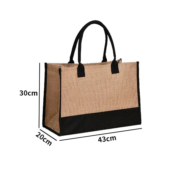 Jute tote bag