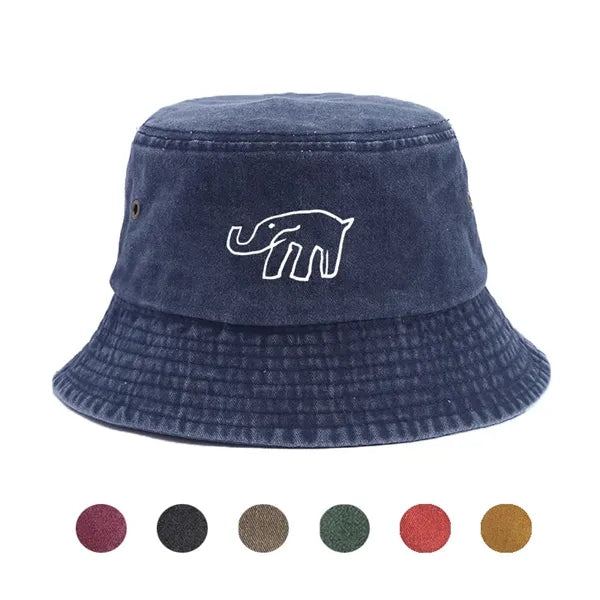 Denim Cotton Bucket Hats