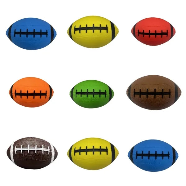 7-Inch PVC Inflatable Mini Football for Grip Training