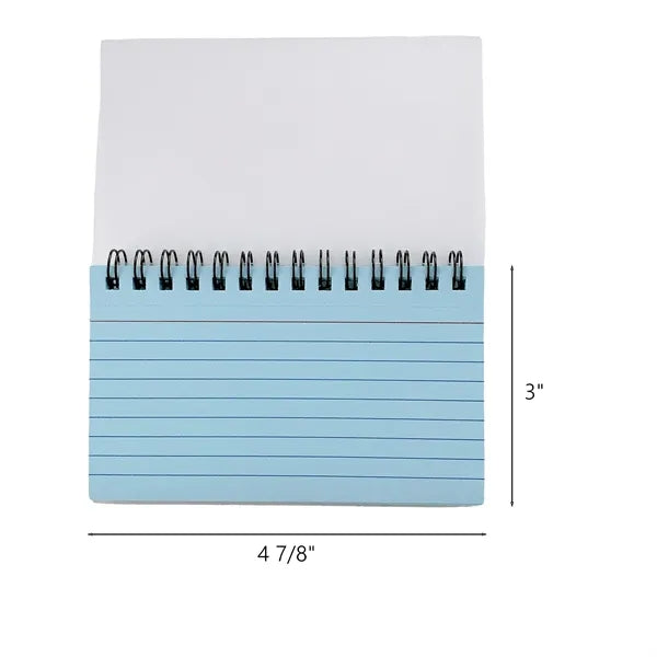 50-Page Coil Notebook for Notes & Index