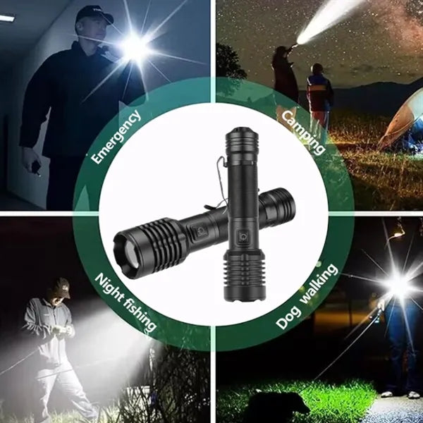 Powerful Flashlight With Clip