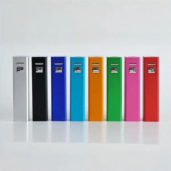 1500mAh Metal Square Aluminum Power Bank