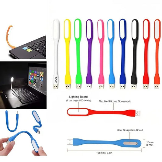 USB LED Night Light with Flexible Gooseneck