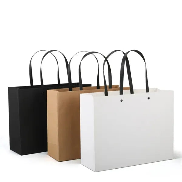 Paper Studded Gift Bag with Handles