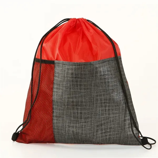 Polyester Non-Woven Drawstring Tote Bag