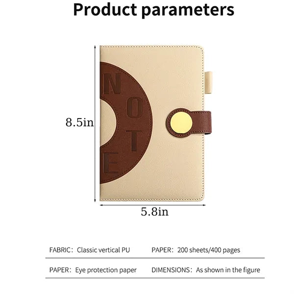 2026 Daily Planner Notebook Time Management