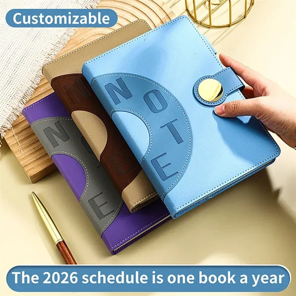 2026 Daily Planner Notebook Time Management