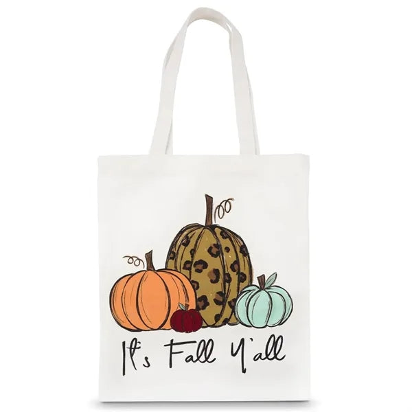 Fall Harvest Canvas Tote Bag