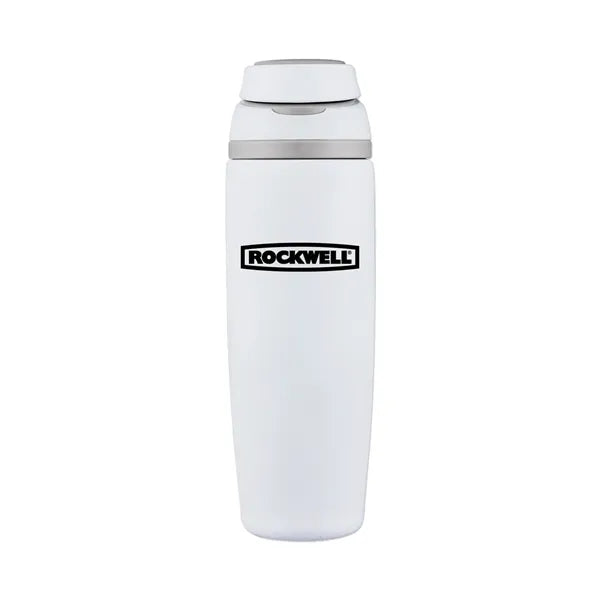 25 Oz Stainless Steel Vacuum Bottle with Easy Carry Handle L
