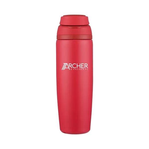 25 Oz Stainless Steel Vacuum Bottle with Easy Carry Handle L
