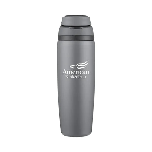 25 Oz Stainless Steel Vacuum Bottle with Easy Carry Handle L