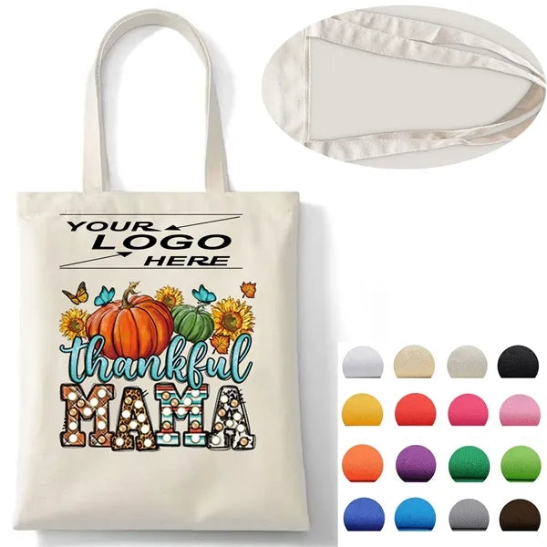 Fall Harvest Canvas Tote Bag