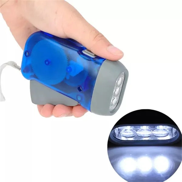 Hand Crank Flashlight