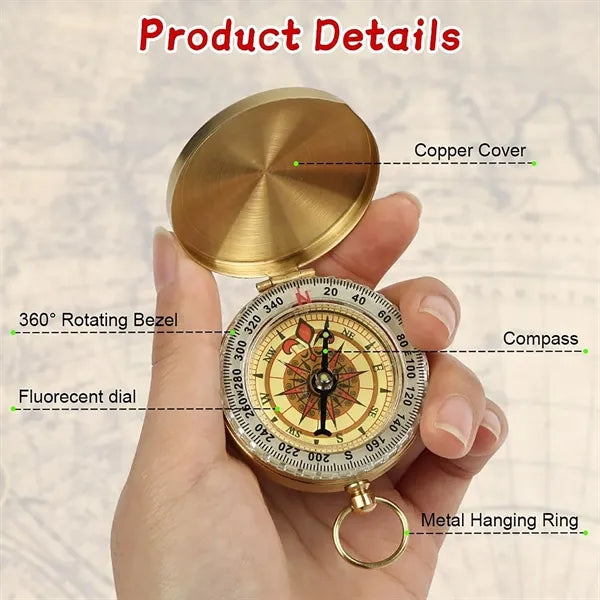 Outdoor Night Vision Hiking Compass