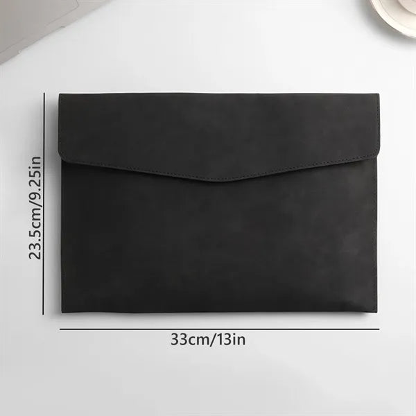 Classic Leather Business Document Folder