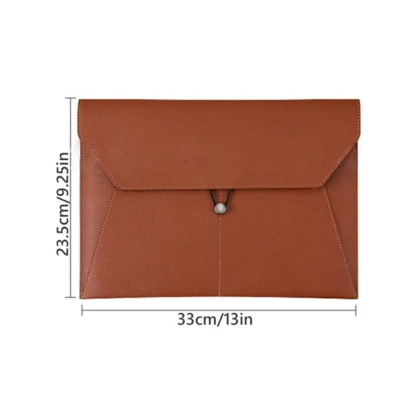 Leather Business Document Folder