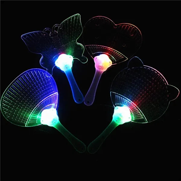 LED Light-Up Flashing Fan
