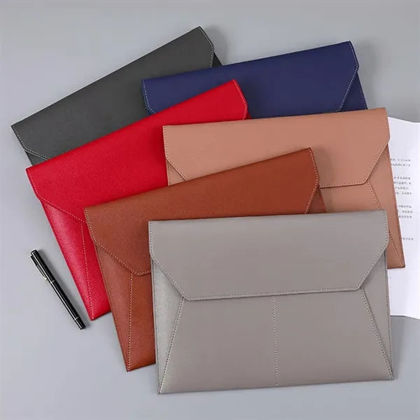 Urban Leather Business Document Folder