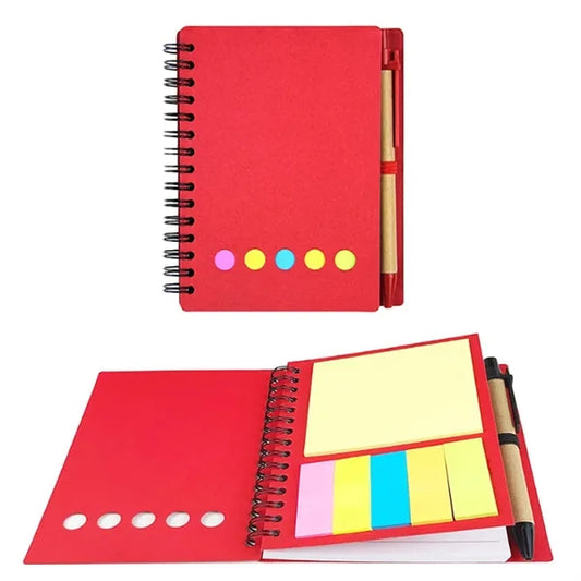 Notebook W/Sticky Notes & Page Markers