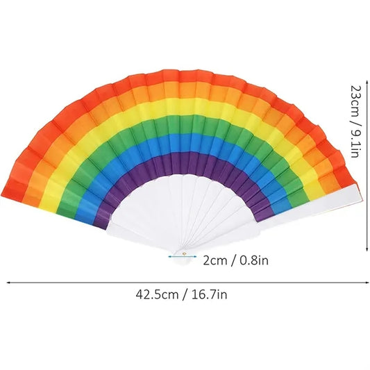 Colorful Folding Hand Fan