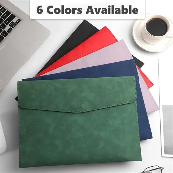 Classic Leather Business Document Folder