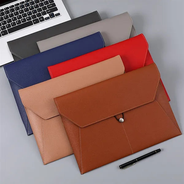 Leather Business Document Folder