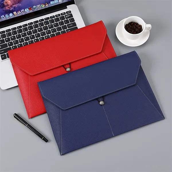 Leather Business Document Folder