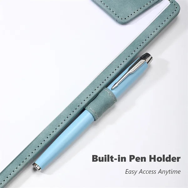 Vegan Leather A4 Writing Pad Clipboard