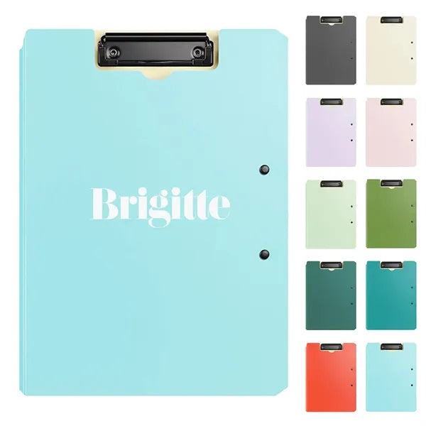A4 Dual-Clip Folding Clipboard Folder