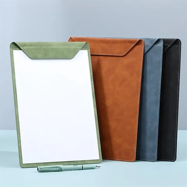 Vegan Leather Writing Clipboard Folder