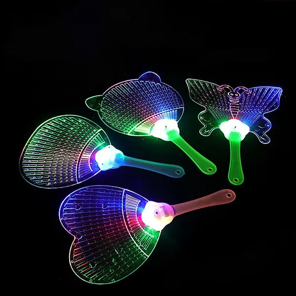 LED Light-Up Flashing Fan