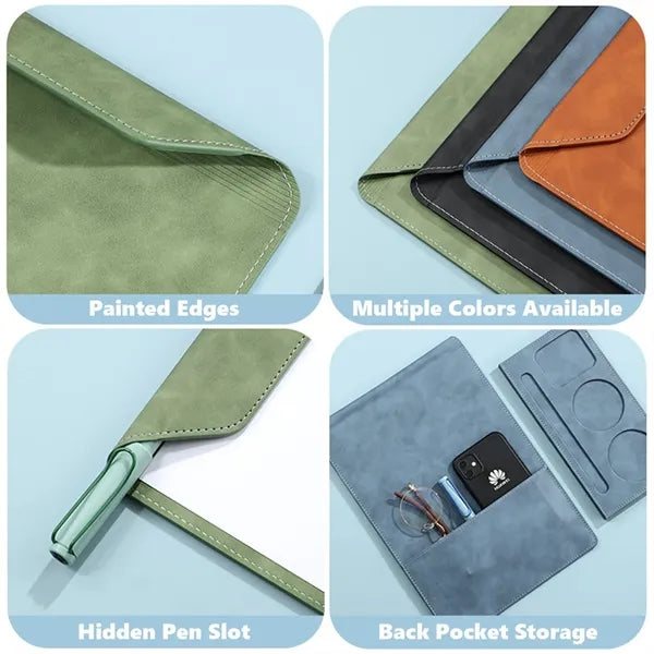 Vegan Leather Writing Clipboard Folder