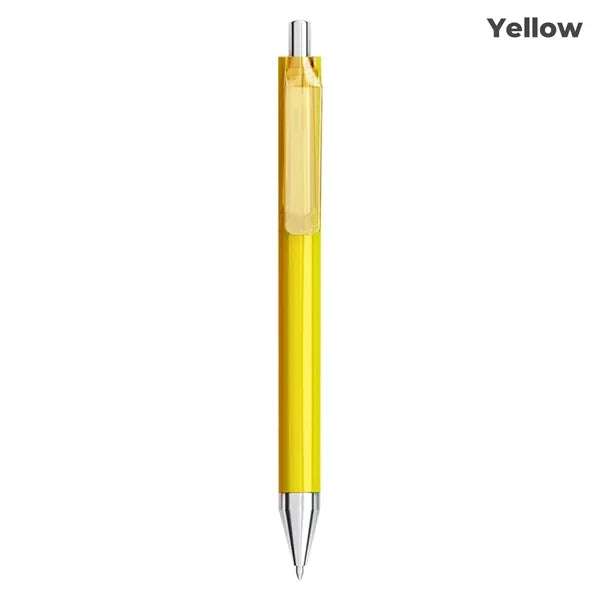 Wide-Clip Retractable Click Gel Pen