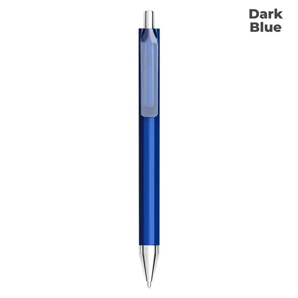 Wide-Clip Retractable Click Gel Pen
